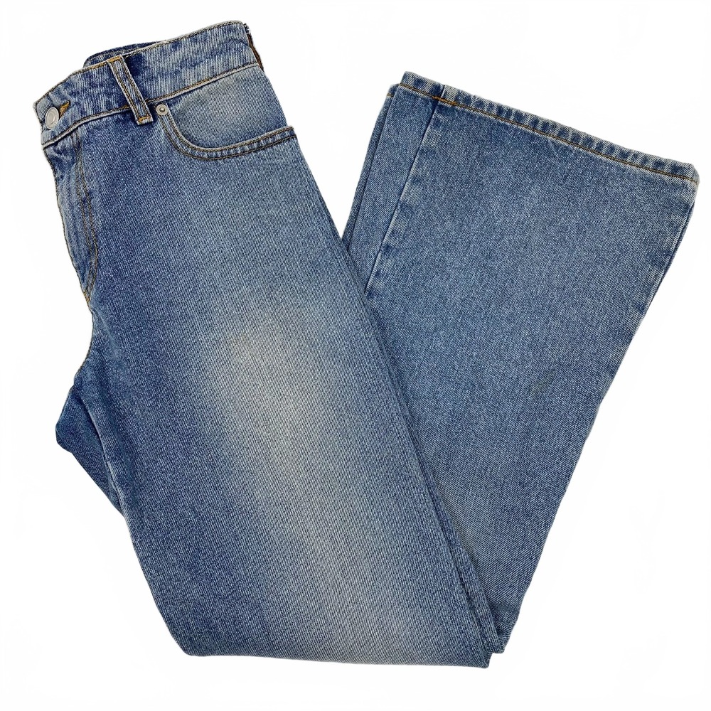 Alexander McQueen Light Wash Flared Jeans | Women’s Regular Size 4